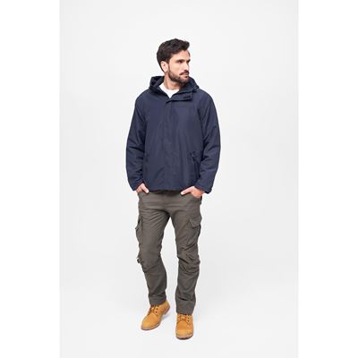 Bunda větrovka FRONTZIP WINDBREAKER MODRÁ BRANDIT 3167-8 2