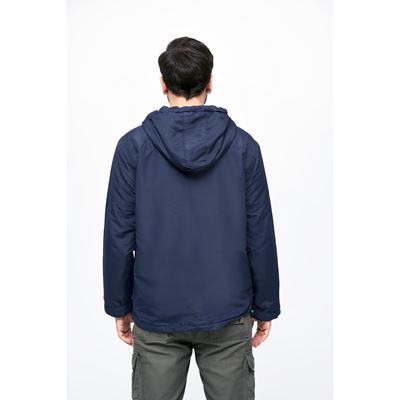 Bunda větrovka FRONTZIP WINDBREAKER MODRÁ BRANDIT 3167-8 4