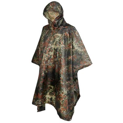 Pončo rip-stop s obalem FLECKTARN