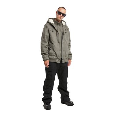 Bunda MEADOW zateplená ZELENÁ