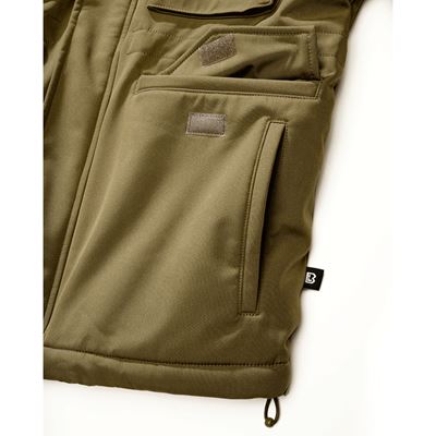 Bunda M65 SOFTSHELL ZELENÁ BRANDIT 3208-15001 3