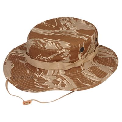 Klobouk BOONIE bavlna TIGER STRIPE DESERT