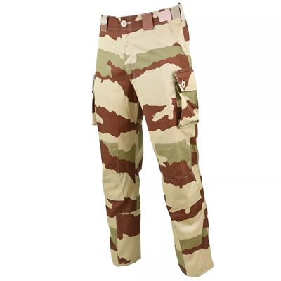 Kalhoty francouzské T4 COMBAT CCE desert camo použité