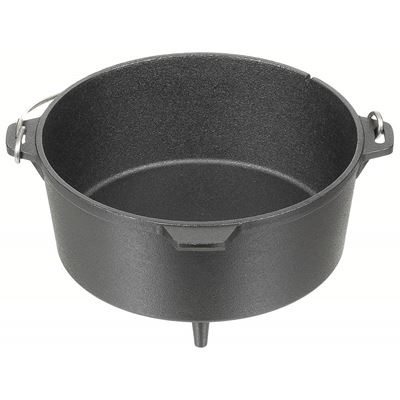 Hrnec DUTCH OVEN litinový 3,8 l ČERNÝ