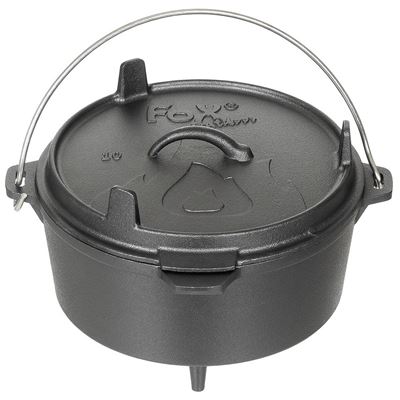 Hrnec DUTCH OVEN litinový 3,8 l ČERNÝ