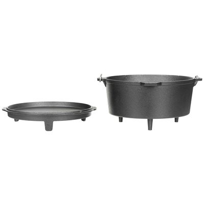 Hrnec DUTCH OVEN litinový 5,7 l ČERNÝ