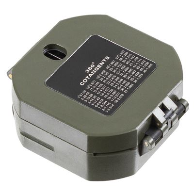 Kompas US model M2 plastový ZELENÝ