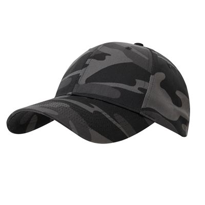 Čepice baseball BLACK CAMO