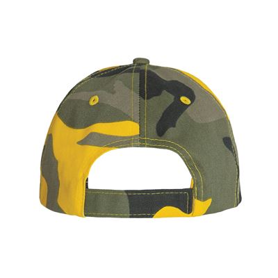 Čepice baseball Supreme Low Stinger Yellow Camo