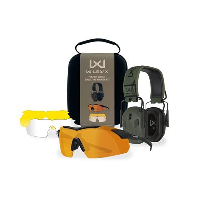 Sada brýlí WX VAPOR COMM a střeleckých sluchátek M300