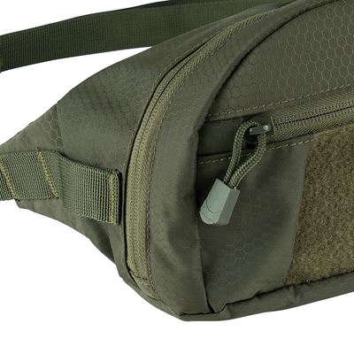 Ledvinka HEXAGON FANNY s velcro ZELENÁ 101INC 359397-GR 5
