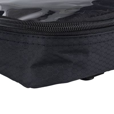Pouzdro HEXAGON ORGANIZER průhledné ČERNÉ 101INC 359582-BLK 2