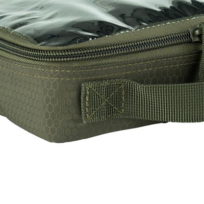 Pouzdro HEXAGON ORGANIZER průhledné ZELENÉ 101INC 359582-GR 3