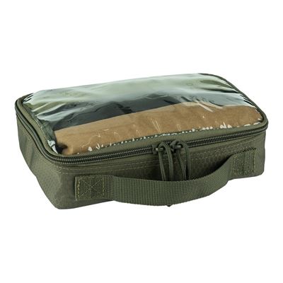 Pouzdro HEXAGON ORGANIZER průhledné ZELENÉ 101INC 359582-GR 5