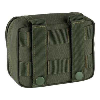 Pouzdro HEXAGON ORGANIZER průhledné malé ZELENÉ 101INC 359583-GR 3