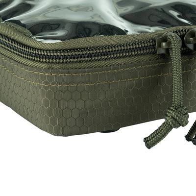 Pouzdro HEXAGON ORGANIZER průhledné malé ZELENÉ 101INC 359583-GR 2