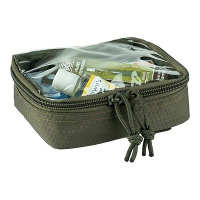 Pouzdro HEXAGON ORGANIZER průhledné malé ZELENÉ 101INC 359583-GR 4