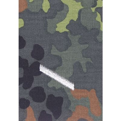 Nárameník BW GEFREITER FLECKTARN / stříbrné vyšití