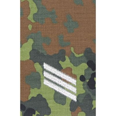 Nárameník BW HAUPTGEFREITER FLECKTARN / stříbrné vyšití