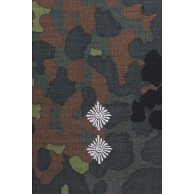 Nárameník BW OBERLEUTNANT FLECKTARN / stříbrné vyšití