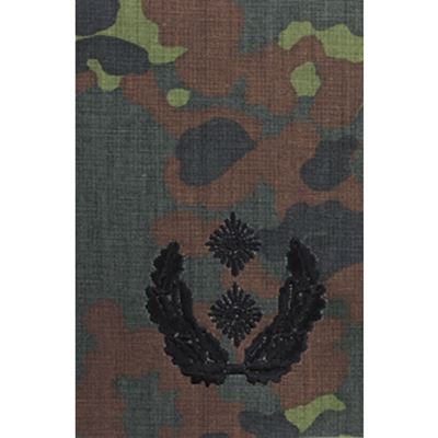 Nárameník BW OBERSTLEUTNANT FLECKTARN / černé vyšití