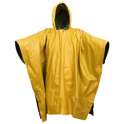 Pončo oboustranné PVC ZELENO/ŽLUTÉ 130 x 200 cm ROTHCO 3634 2