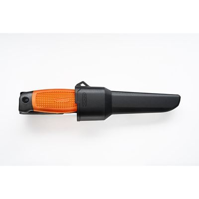 Nůž BRIGAND NEREZ s pevnou čepelí ORANŽOVÝ