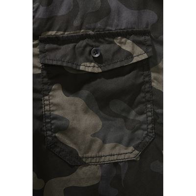 Košile ROADSTAR krátký rukáv DARK CAMO