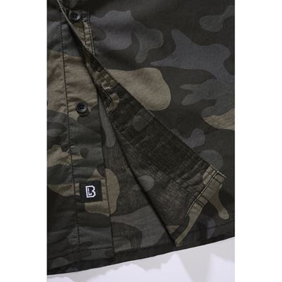 Košile ROADSTAR krátký rukáv DARK CAMO