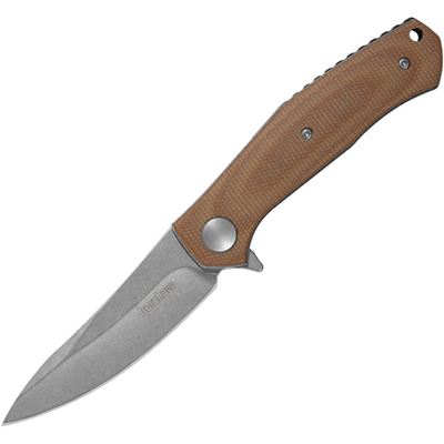 Nůž zavírací CONCIERGE MICARTA HNĚDÝ