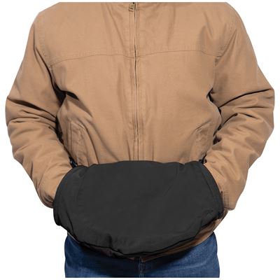 Ohřívač rukou / rukávník MUFFLER softshell ČERNÝ