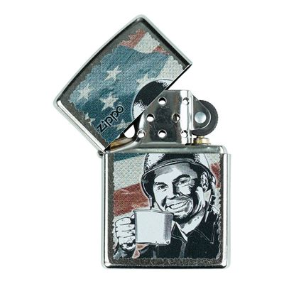 Zapalovač ZIPPO G.I JOE COFFEE benzínový ZIPPO 421367 4