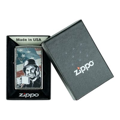 Zapalovač ZIPPO G.I JOE COFFEE benzínový ZIPPO 421367 2