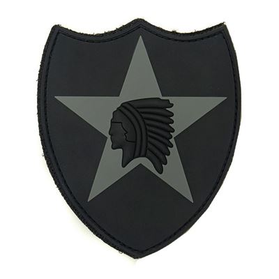 Nášivka 2nd INFANTRY DIVISION plast 3D