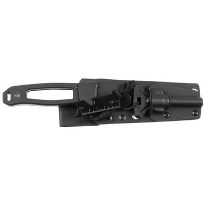 Nůž s pevnou čepelí SCORPION G10 včetně pouzdra a křesadla