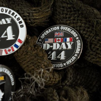 Odznak D-DAY 44 OMAHA, UTAH, GOLD, SWORD, JUNO FOSTEX 445510-14003 3