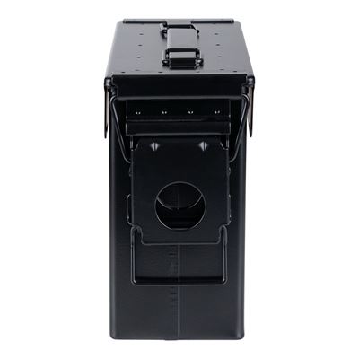 Bedna na munici CAL.30 LEBKA A ZKŘÍŽENÉ HNÁTY ČERNÁ