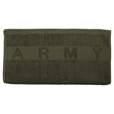 Ručník ARMY froté 100x50 ZELENÝ