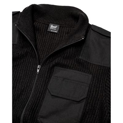 Svetr BW CARDIGAN ČERNÝ BRANDIT 5039-11002 2