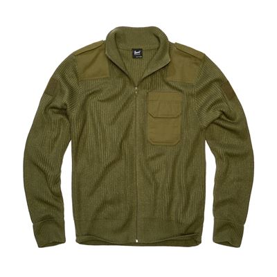 Svetr BW CARDIGAN ZELENÝ