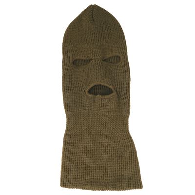 Kukla se 3 otvory pletená US COYOTE BROWN ROTHCO 5439 5