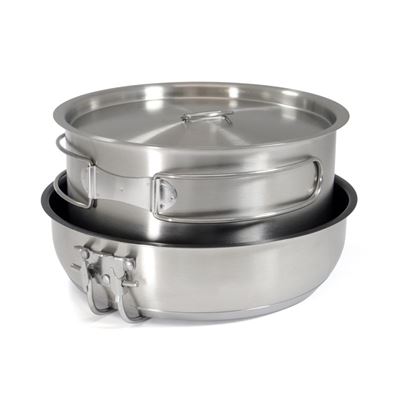 Nádobí outdorové pětidílná sada NEREZ Cooking Set 'Non-Stick' Origin Outdoors 557402 2