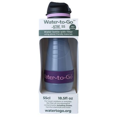 Láhev filtrační ECO ACTIVE 55cl FIALOVÁ