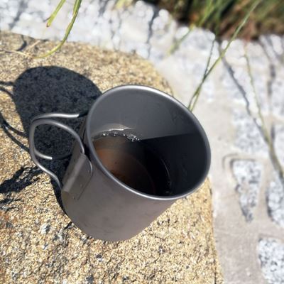 Hrnek BECHER 375 ml TITANOVÝ