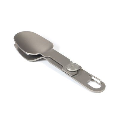 Lžíce s vidličkou skládací s karabinou Spork Compact TITANIUM Origin Outdoors 562088 5