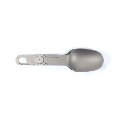 Lžíce s vidličkou skládací s karabinou Spork Compact TITANIUM Origin Outdoors 562088 6