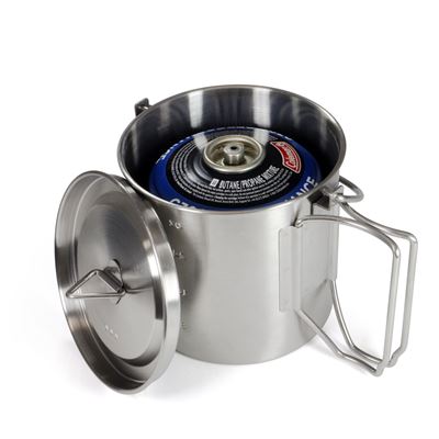 Hrnec s uchy a víčkem 2v1 OUTDOOR 1000 ml NEREZ Origin Outdoors 562093 4