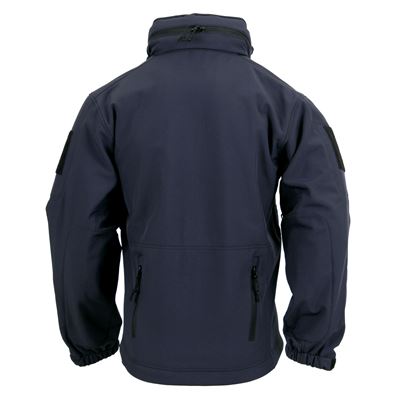 Bunda CONCEALED CARRY softshell MODRÁ