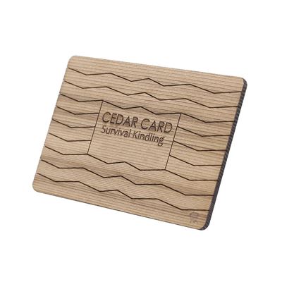 Podpalovač CEDAR CARD dřevo