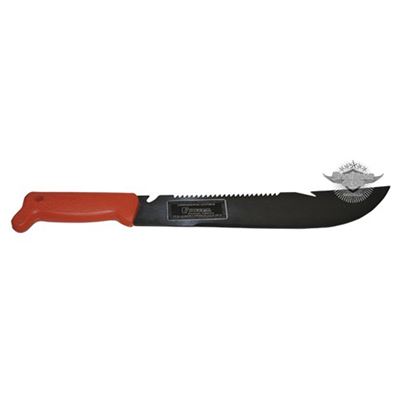 Mačeta INCOLMA® SURVIVAL 30 cm ČERNÁ/ORANŽOVÁ